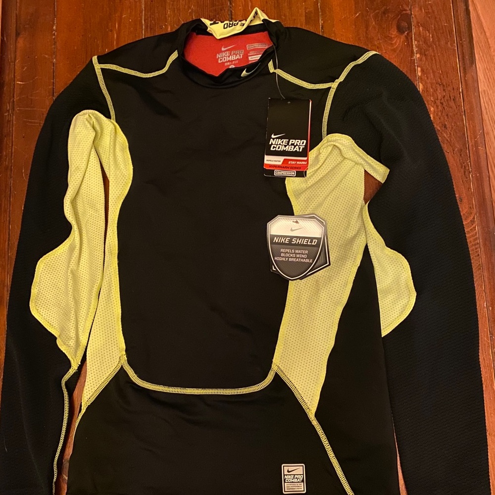 New Nike Pro Combat Compression Shield Stay Warm